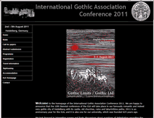 Tablet Screenshot of gothic.unitt.de