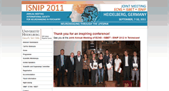 Desktop Screenshot of isnip2011.unitt.de